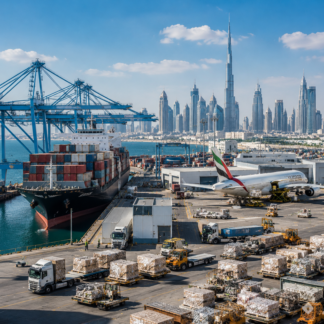 Building an Integrated Logistics Bridge in Dubai