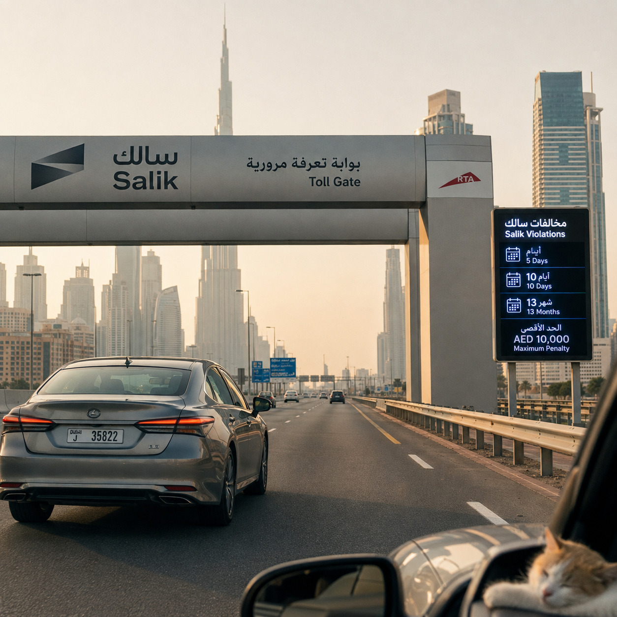 Driving in Dubai? Here’s How Salik Violations Work